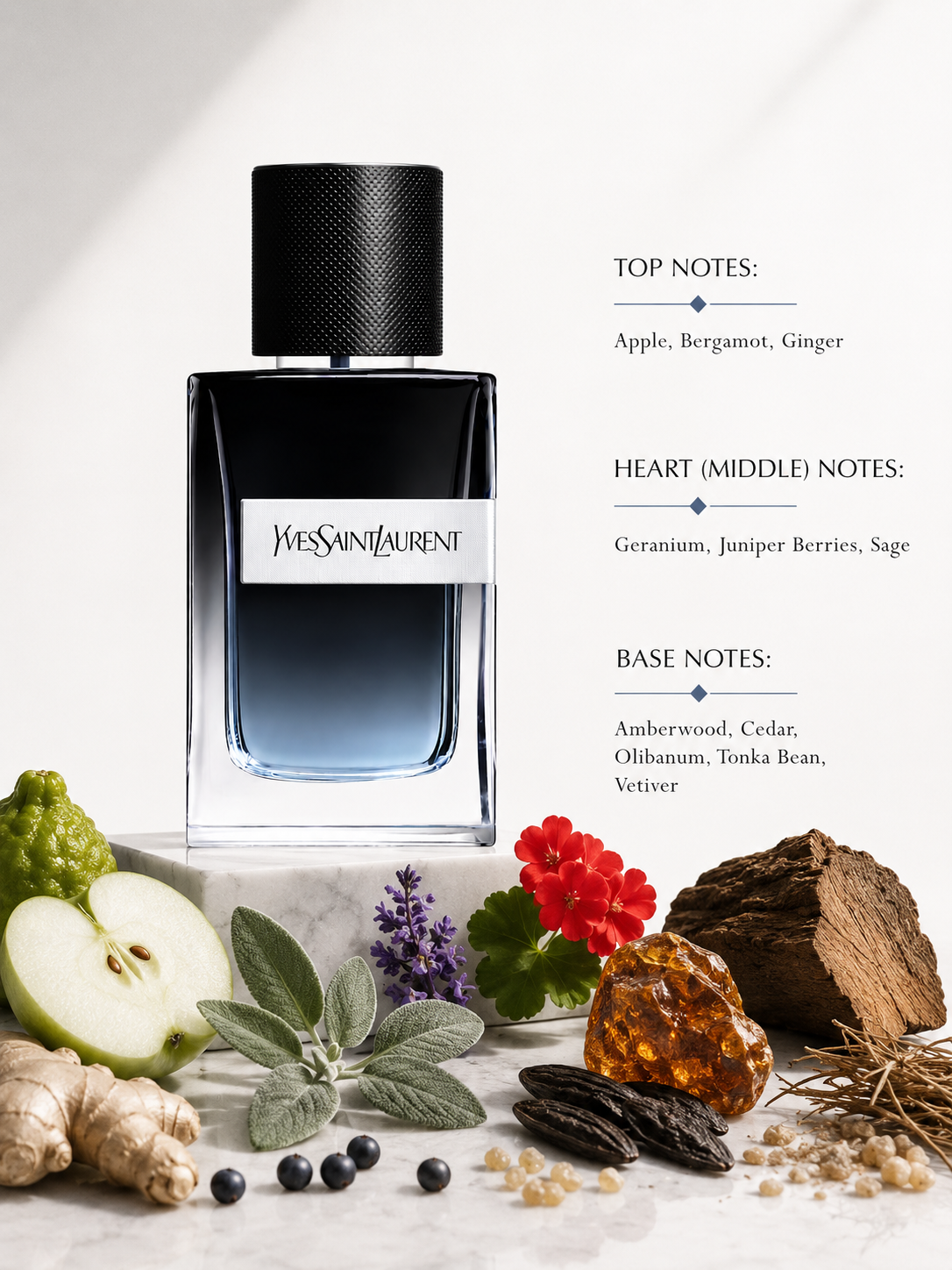 YSL Y For Men 60ml EDP - Men