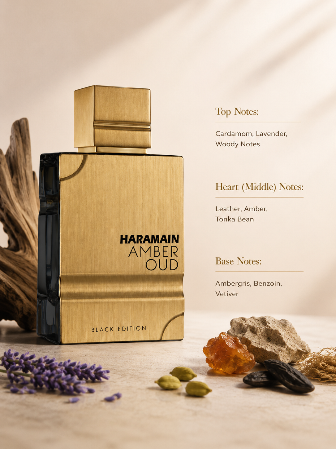 Al Haramain Amber Oud Black Edition 60ml EDP - Unisex