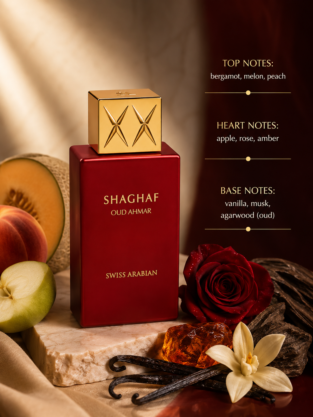 Swiss Arabian Shaghaf Oud Ahmar 75ml EDP - Unisex