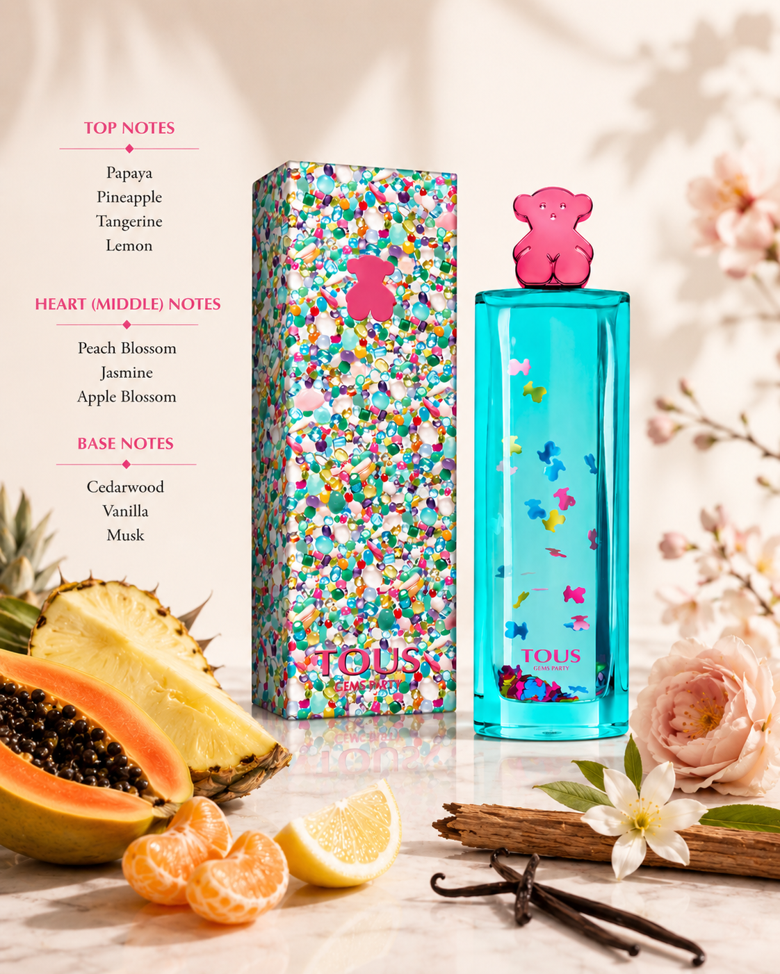 Tous Gems Party 90ml EDT - Women
