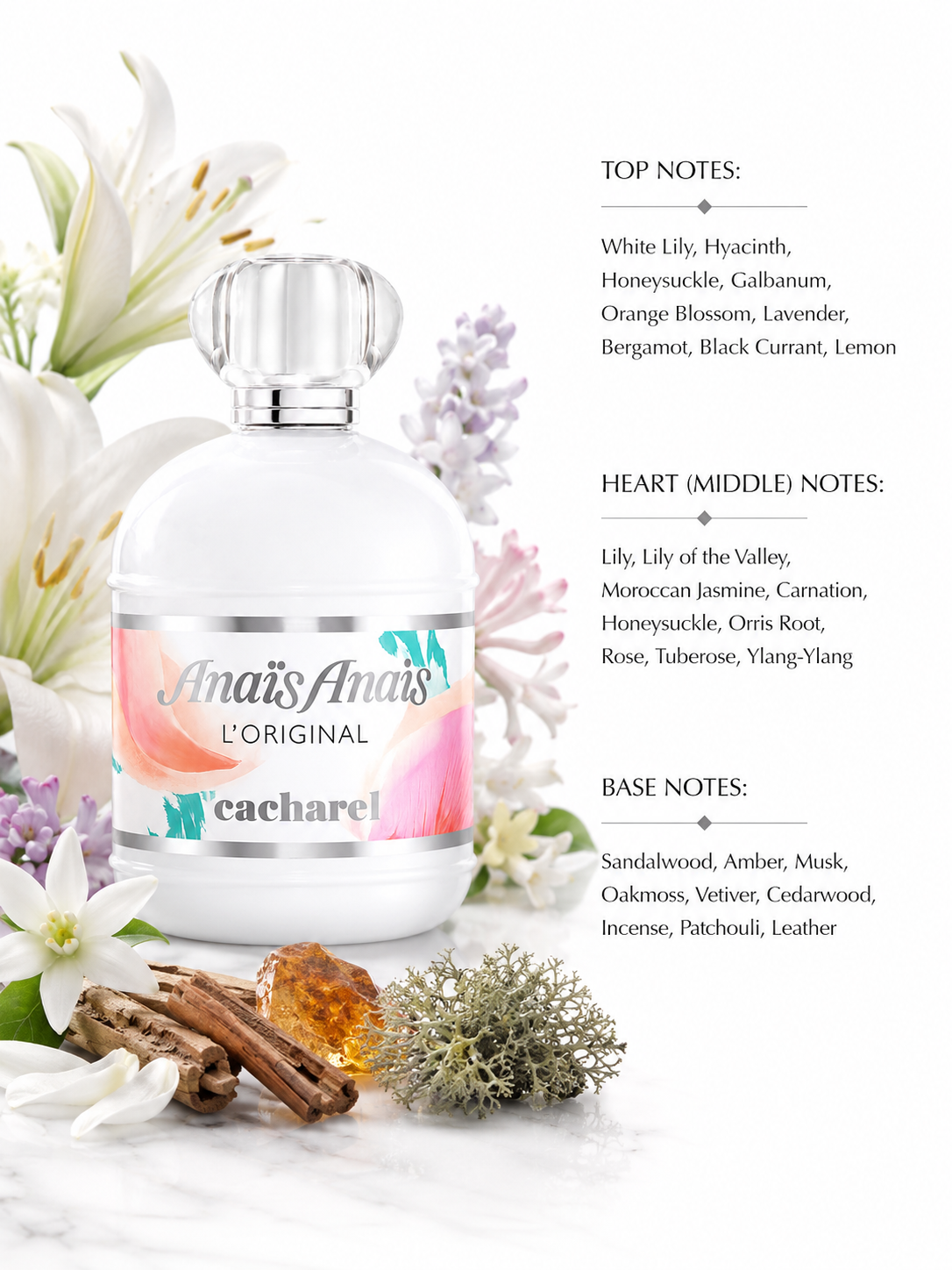 Cacharel Anais Anais 100ml EDT - Women