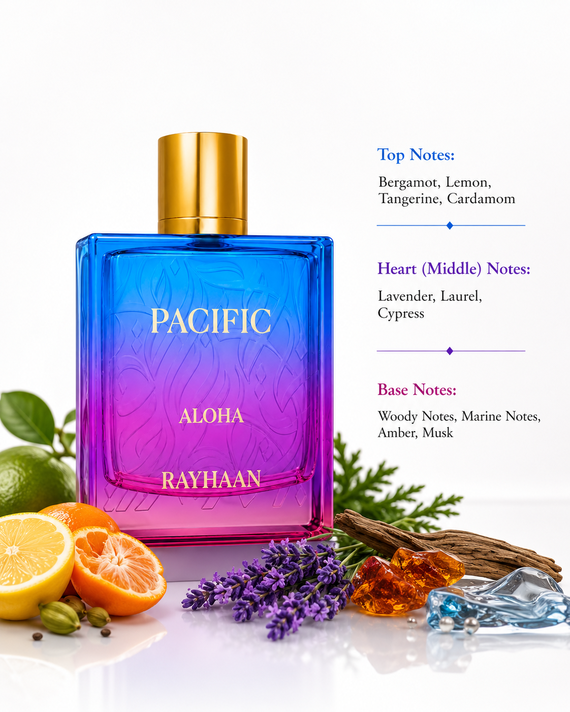 Rayhaan Pacific Aloha 100ml EDP - Men